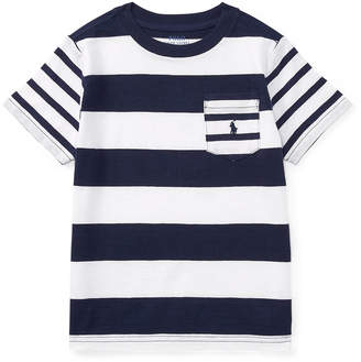 Ralph Lauren Striped Cotton Jersey T-Shirt