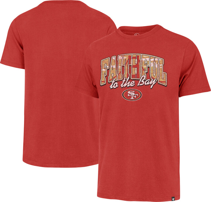 '47 Men's Scarlet San Francisco 49ers Regional Franklin T-Shirt