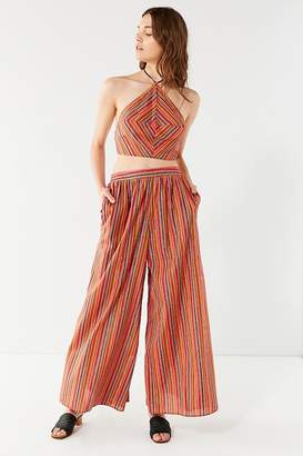 Urban Outfitters Wind Song Halter Cropped Top