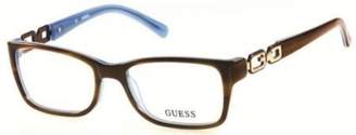 GUESS Eyeglasses GU 2406 E50 Brown / Blue