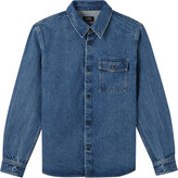 Thumbnail for your product : Maison Threads A.p.c Mens Buttoned Over-Shirt Blue