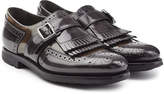 Thumbnail for your product : Church's Leather Monk Shoes with Fringe