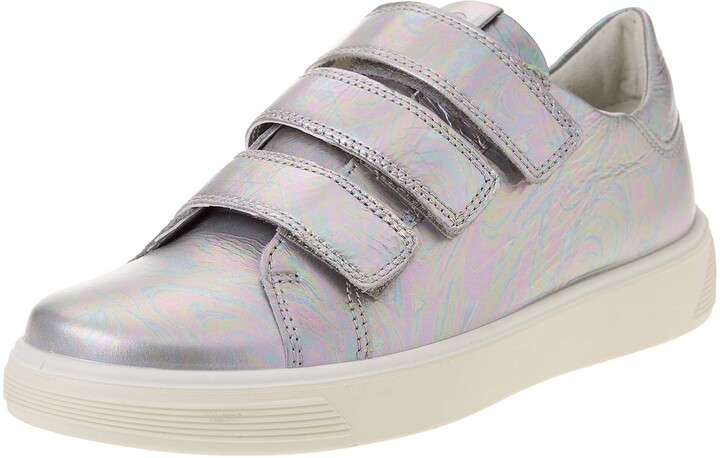 ecco silver shoes