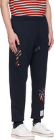 Thumbnail for your product : Thom Browne Navy Lobster Lounge Pants