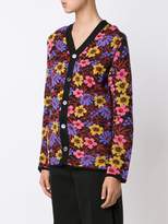 Thumbnail for your product : Comme des Garcons floral pattern cardigan