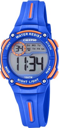 Calypso Boys Chronograph Quartz Watch with Plastic Strap K6068/3