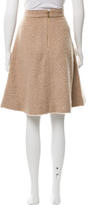Thumbnail for your product : Kate Spade Bow-Accented Textured Skirt