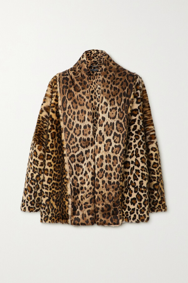 Faux Fur Animal Print Coats | ShopStyle