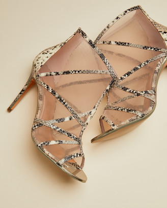 Ted Baker TAMINAA Caged mesh detail sandals