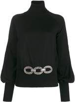 Thumbnail for your product : Antonio Berardi embellished balloon sleeve jumper