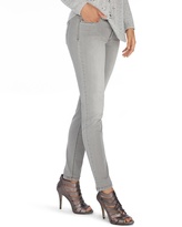 Thumbnail for your product : White House Black Market Curvy Gray Skinny Jean