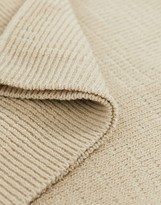 Thumbnail for your product : I SAW IT FIRST one shoulder knitted top in beige