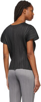Thumbnail for your product : Pleats Please Issey Miyake Black Mellow Pleats T-Shirt
