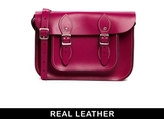 Thumbnail for your product : Leather Satchel Company The Leather Satchel Company 11'' Boysenberry Satchel