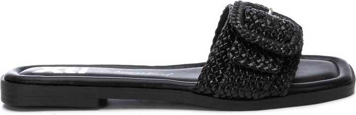 Xti Women's Flat Sandals In Black