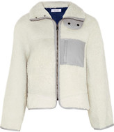 Thumbnail for your product : Altuzarra Manray leather-trimmed shearling jacket