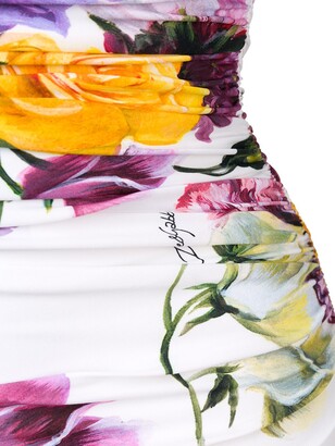 Dolce & Gabbana Floral Print Swimsuit