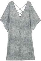 Thumbnail for your product : Eberjey Nirvana Printed Cotton-Voile Coverup