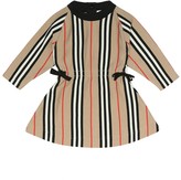 Thumbnail for your product : Burberry Children Baby Chiara Icon Stripe cotton dress