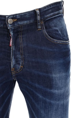 Dsquared2 X Pepsi 16cm Skater Stretch Cotton Denim Jeans