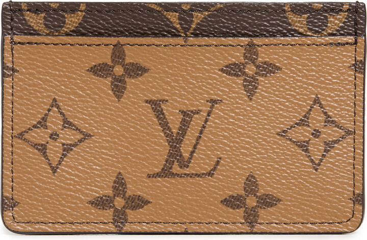 Louis Vuitton Gusseted Card Holder Monogram Canvas - ShopStyle