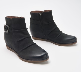 dansko black leather boots