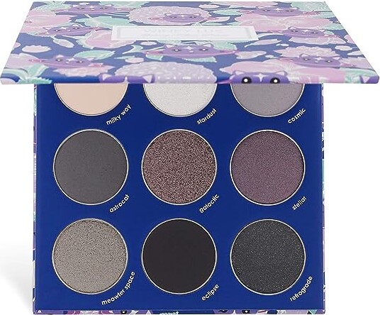 Winky Lux Galaxy Kitten Eyeshadow Palette, Classic grey collection with Matte & Shimmer Finishes, Perfect for a Natural to Smoky Glam Look