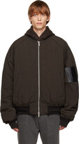 Thumbnail for your product : Juun.J Green Reversible Bomber Jacket
