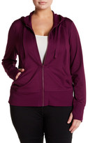 Thumbnail for your product : Z By Zella Front Zip Hoodie (Plus Size)