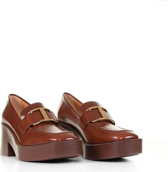 suede platform loafers