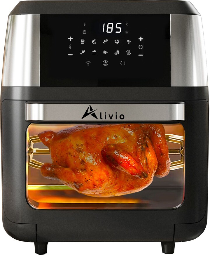 Alivio 12L Digital Air Fryer Oven 1800W, Multifunctional 12 Preset