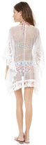 Thumbnail for your product : Bop Basics Fringed Lace Cover Up