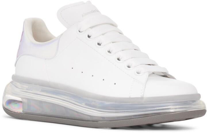 iridescent platform sneakers
