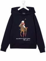 Thumbnail for your product : Ralph Lauren Kids Polo Pony long-sleeve hoodie