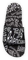 Thumbnail for your product : Balenciaga Men's Logo-Print Pool Slide Sandals