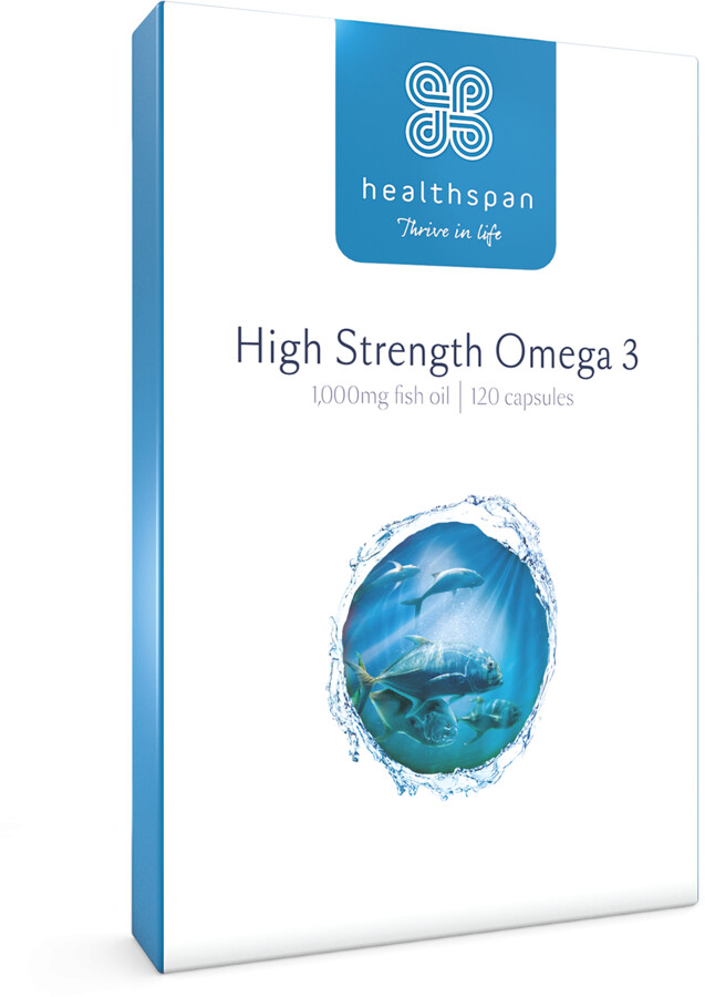 Healthspan High Strength Omega 3 1,000Mg 120 Capsules ShopStyle Makeup