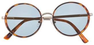 Vince Camuto Frosted-detail Round Sunglasses