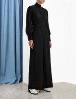 Thumbnail for your product : Zimmermann Pleated Long Sleeve Blouse