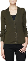 Thumbnail for your product : Burberry Check Placket Button-Down Cardigan
