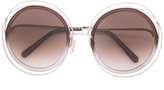 Chloé - lunettes de soleil Carlina - women - Acétate/Métal (autre) - Taille Unique