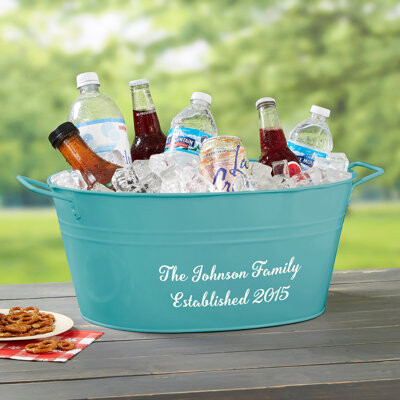 Personalization Mall Write Your Own Personalized Beverage Tub