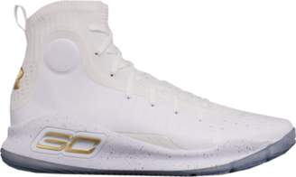 curry 4 white and gold