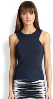 Thumbnail for your product : Milly Ribbed Knit Top