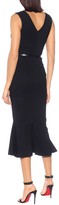 Thumbnail for your product : Victoria Beckham Belted crepe dress