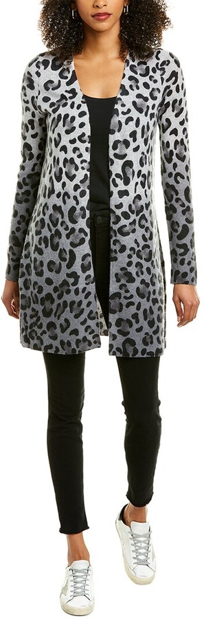 grey leopard sweater