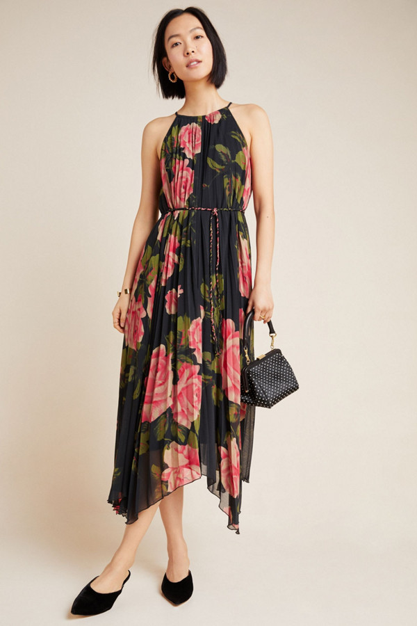 anthropologie hermia midi dress