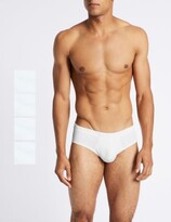 Thumbnail for your product : Marks and Spencer 4pk Pure Cotton Cool & Freshâ"¢ Assorted Slips