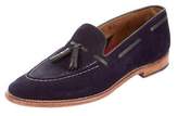 Thumbnail for your product : Grenson Suede Kiltie Loafers