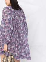 Thumbnail for your product : Etoile Isabel Marant Virginie floral print mini dress