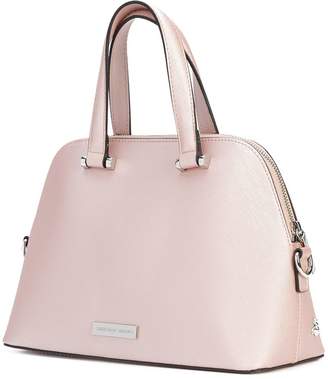 Christian Siriano floral cut-out satchel bag